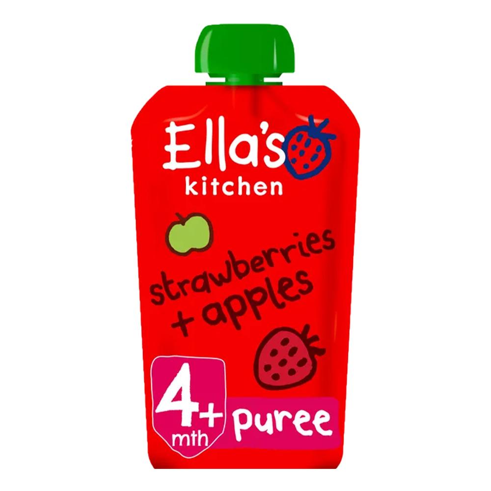 Ellas Kitchen - Organic Strawberries & Apples Puree Baby Pouch