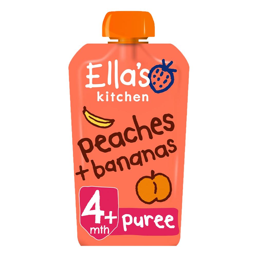 Ellas Kitchen - Organic Peaches & Bananas Puree Baby Pouch