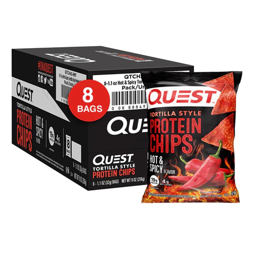 Quest Nutrition - Tortilla Style Protein Chips - Box of 8