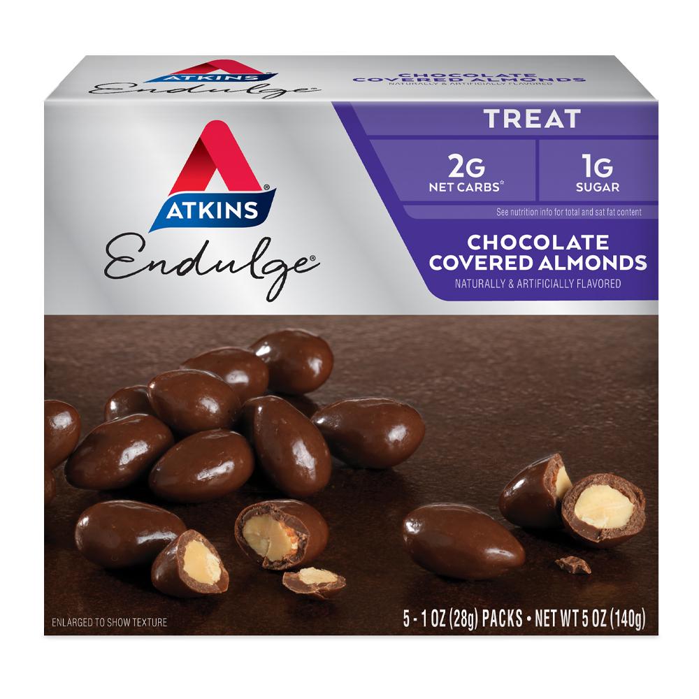 أتكينز - تريت إندالج - لوز مغطّسة بالشوكولاتة