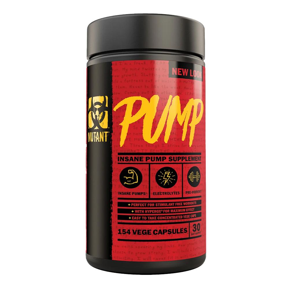 Mutant - Pump Pre-Workout Capsules - Stimulant Free