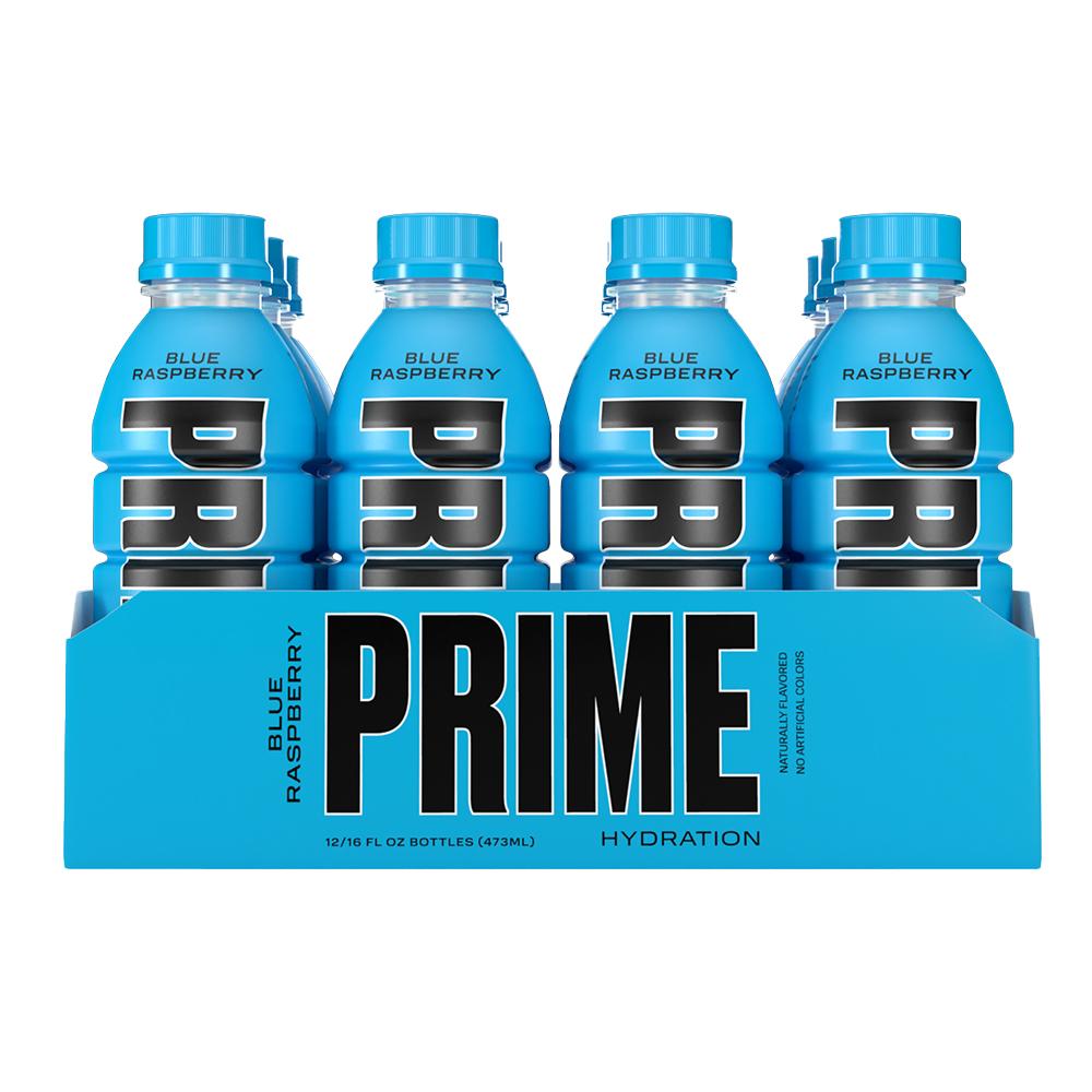 Prime Hydration Drink Sports Beverage Blue Raspberry - Pack of 12