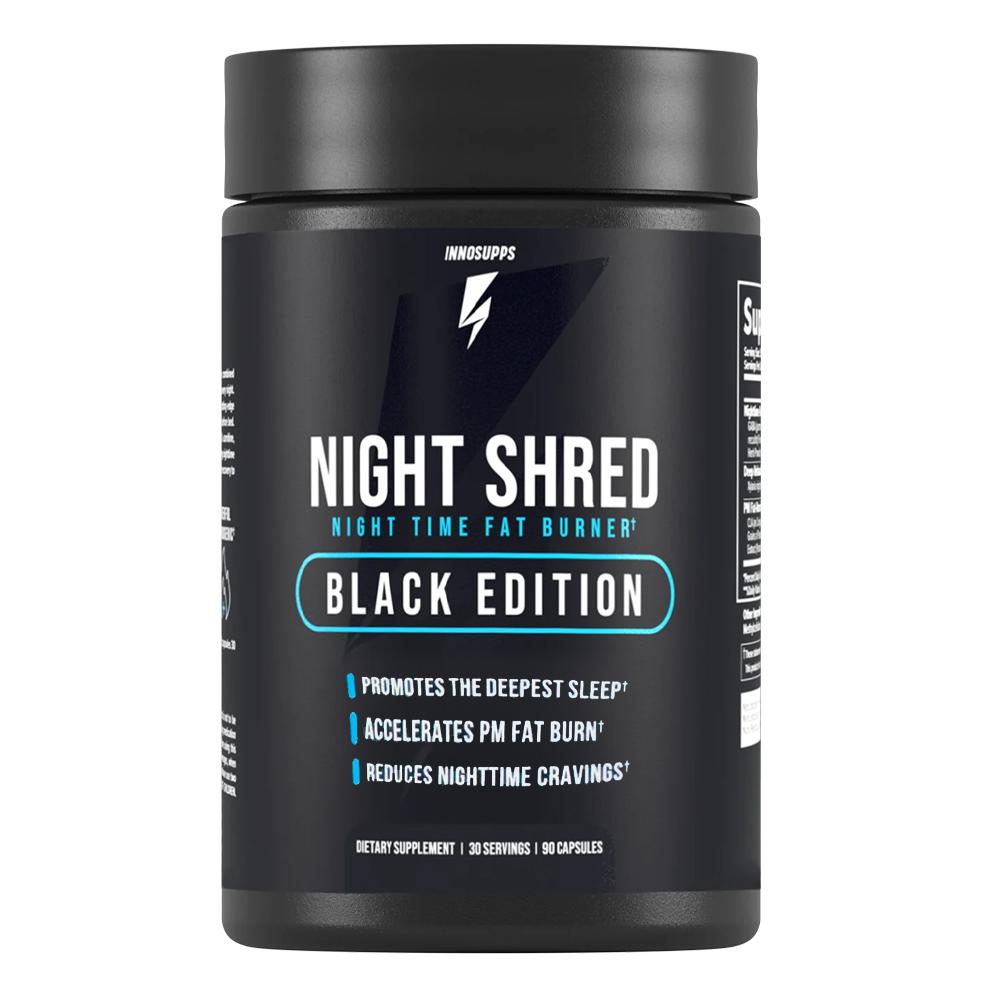 Innosupps - Night Shred Fat Burner - Black Edition
