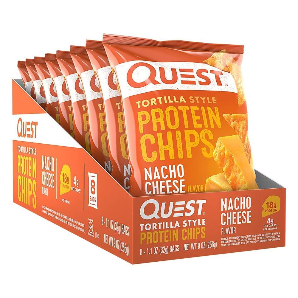 Quest Nutrition - Tortilla Style Protein Chips - Box of 8
