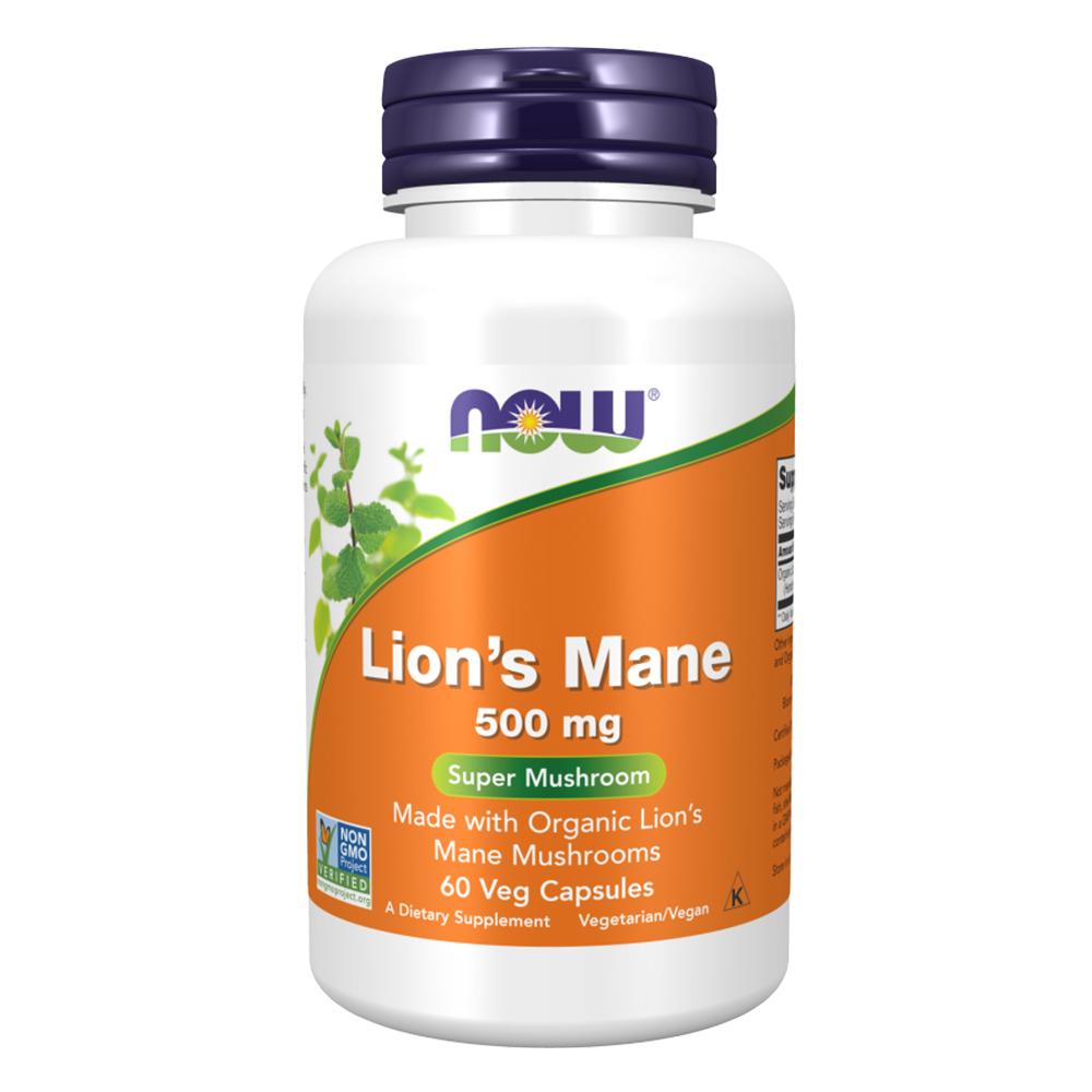 Now - Lions Mane 500 mg