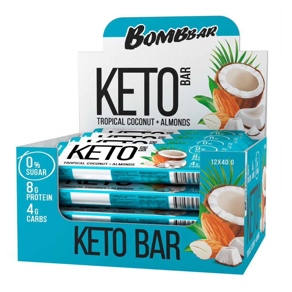 BombBar - Keto Bar - Box of 12