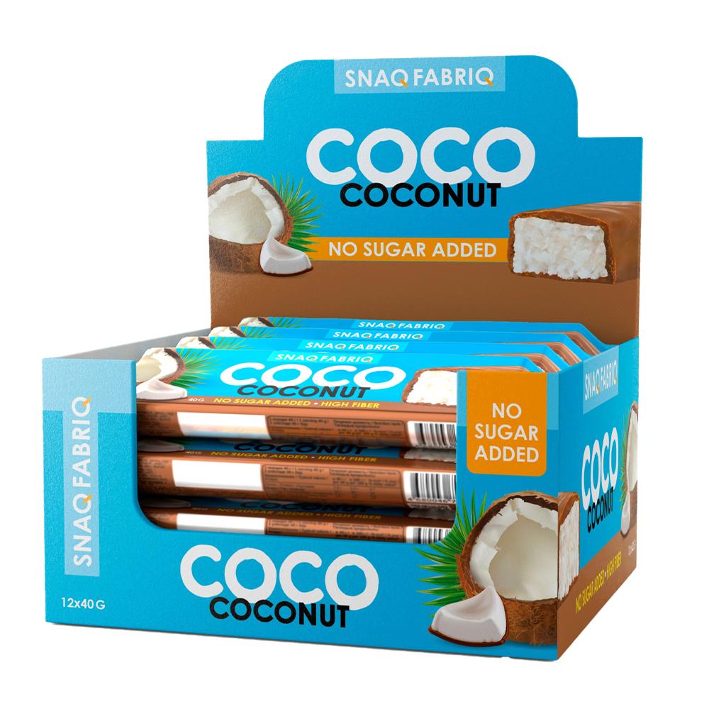 SnaQ FabriQ - Coco Bar - Box of 12