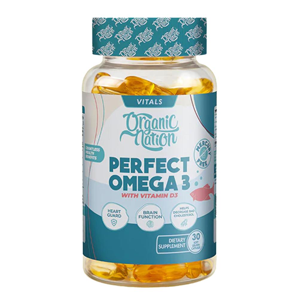 Organic Nation - Perfect Omega3 With Vitamin D3