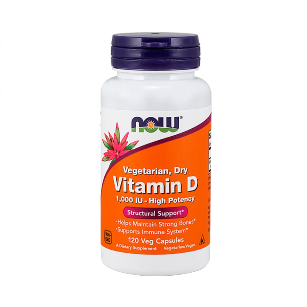 Now Vitamin D 1000 IU Dry