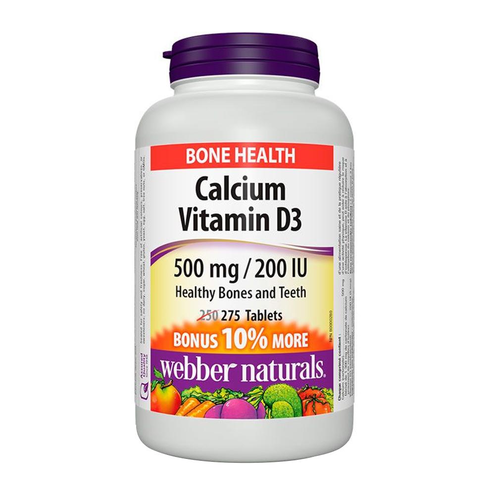 Webber Naturals - Bone Health Calcium Vitamin D3