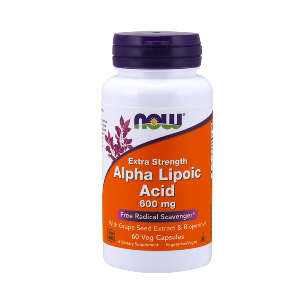 Now Alpha Lipoic Acid 600 mg