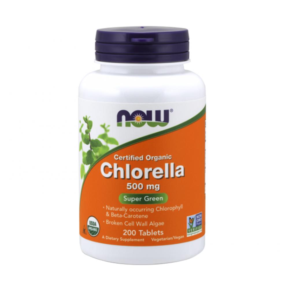 Now Chlorella 500 mg