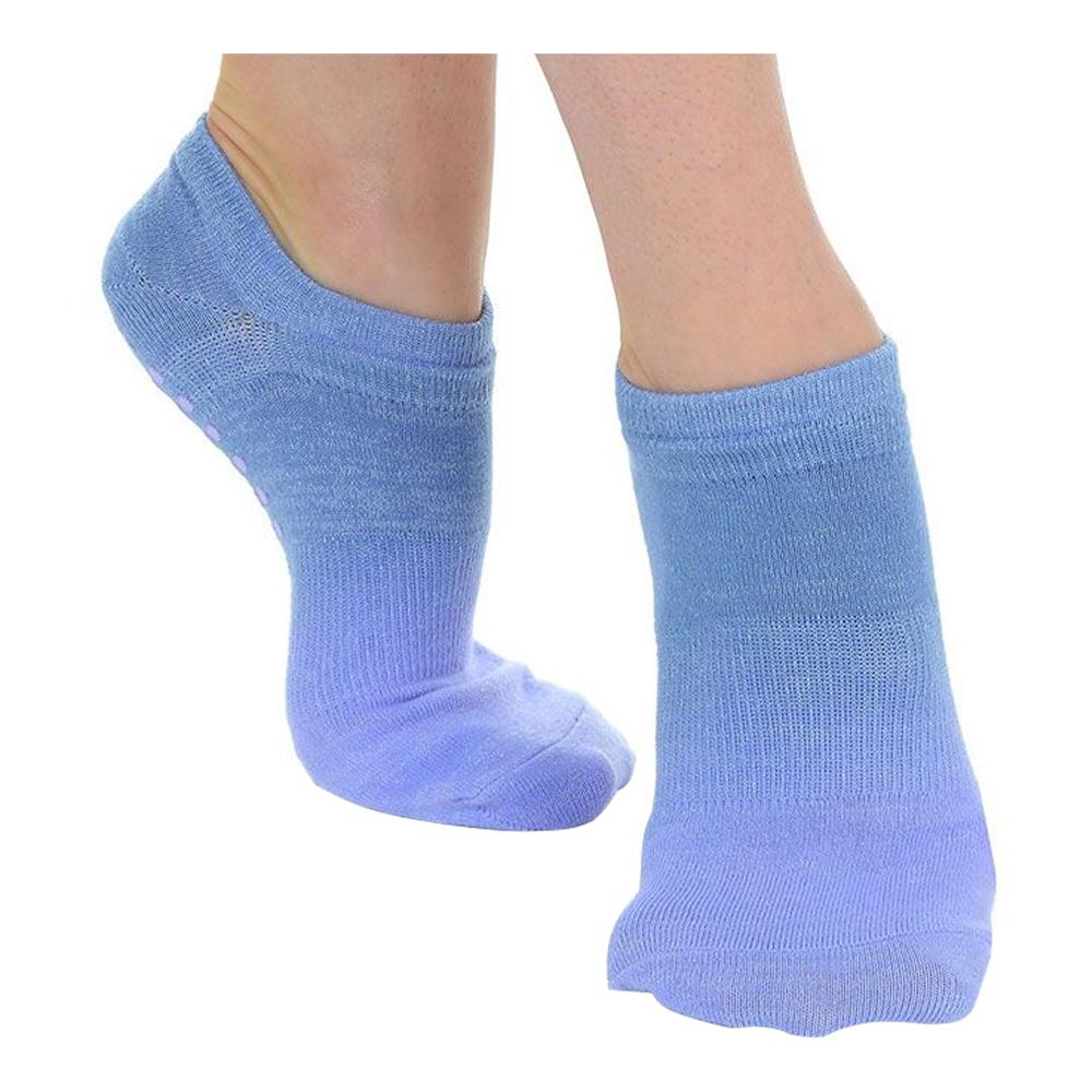 Great Soles - Ombre Grip Sock  - Lilac/Silver/Purple