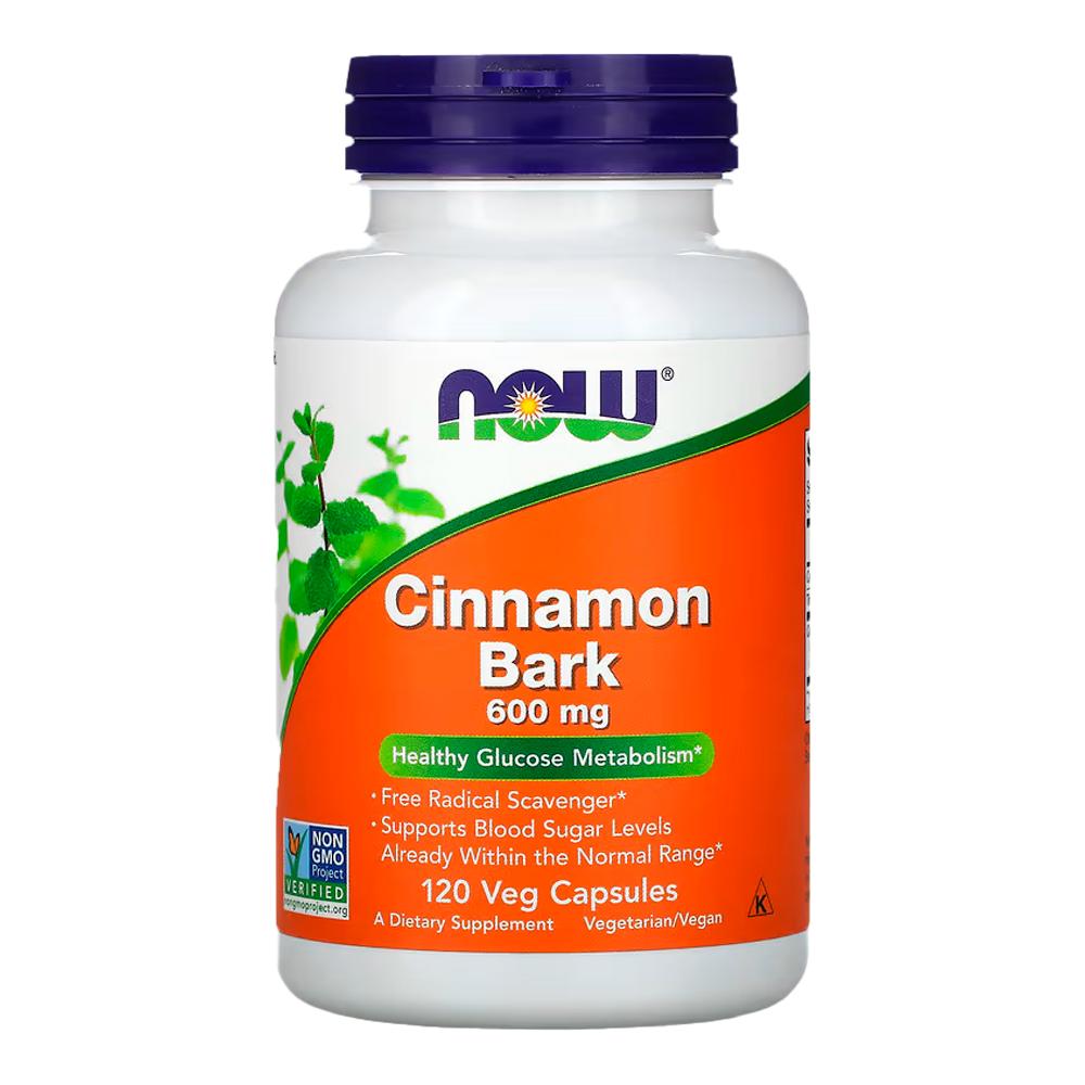 Now Cinnamon Bark 600 mg