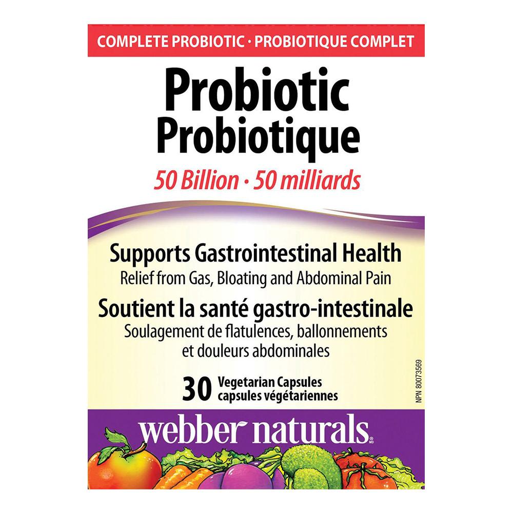 Webber Naturals - Probiotic 50 Billion