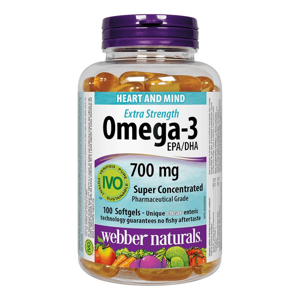 ويبير ناتشورالز - أوميغا 3 فاعلية عالية EPA/DHA 700 مغ