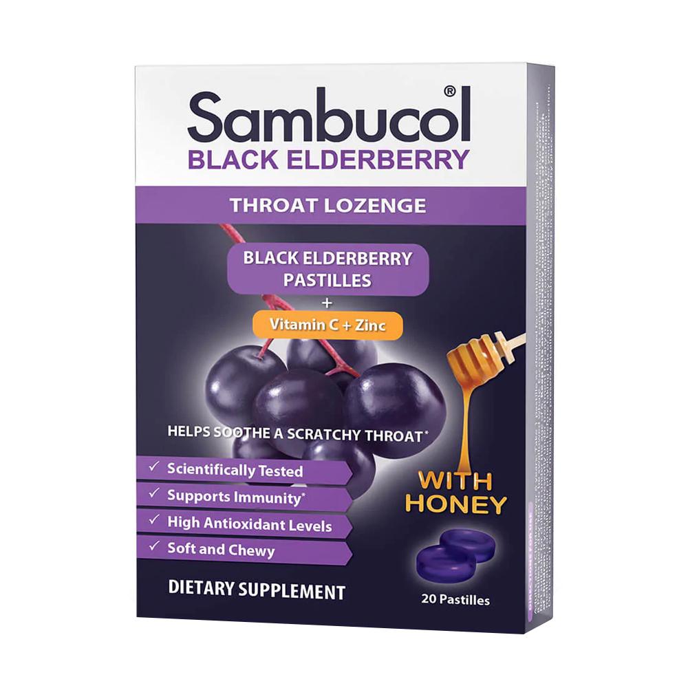 سامبوكول - البيلسان مع الفيتامين C والزنك للمناعة