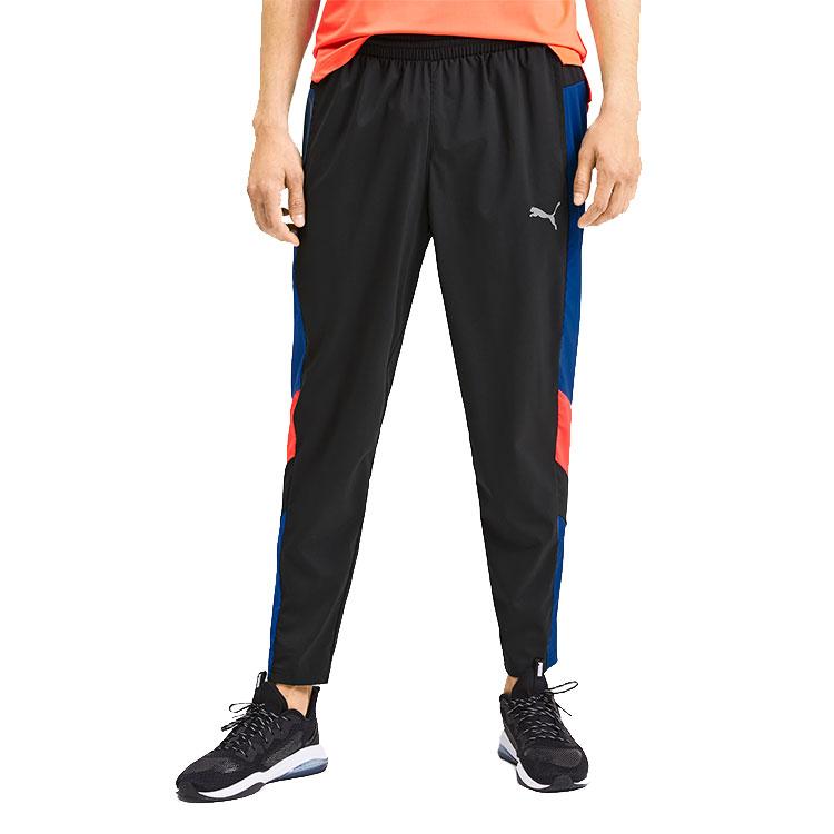Puma DryCell - Reactive Packable Pants - Black-Galaxy/Nrgy Red