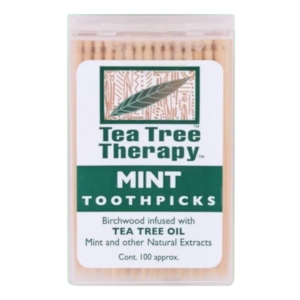 Tea Tree Therapy - Mint Toothpicks
