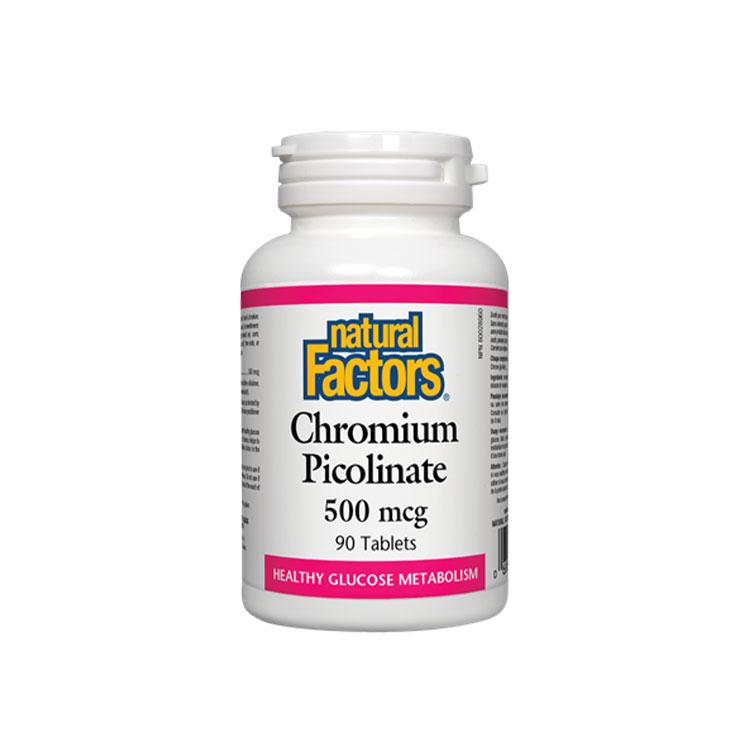 Natural Factors Chromium Picolinate 500 mg
