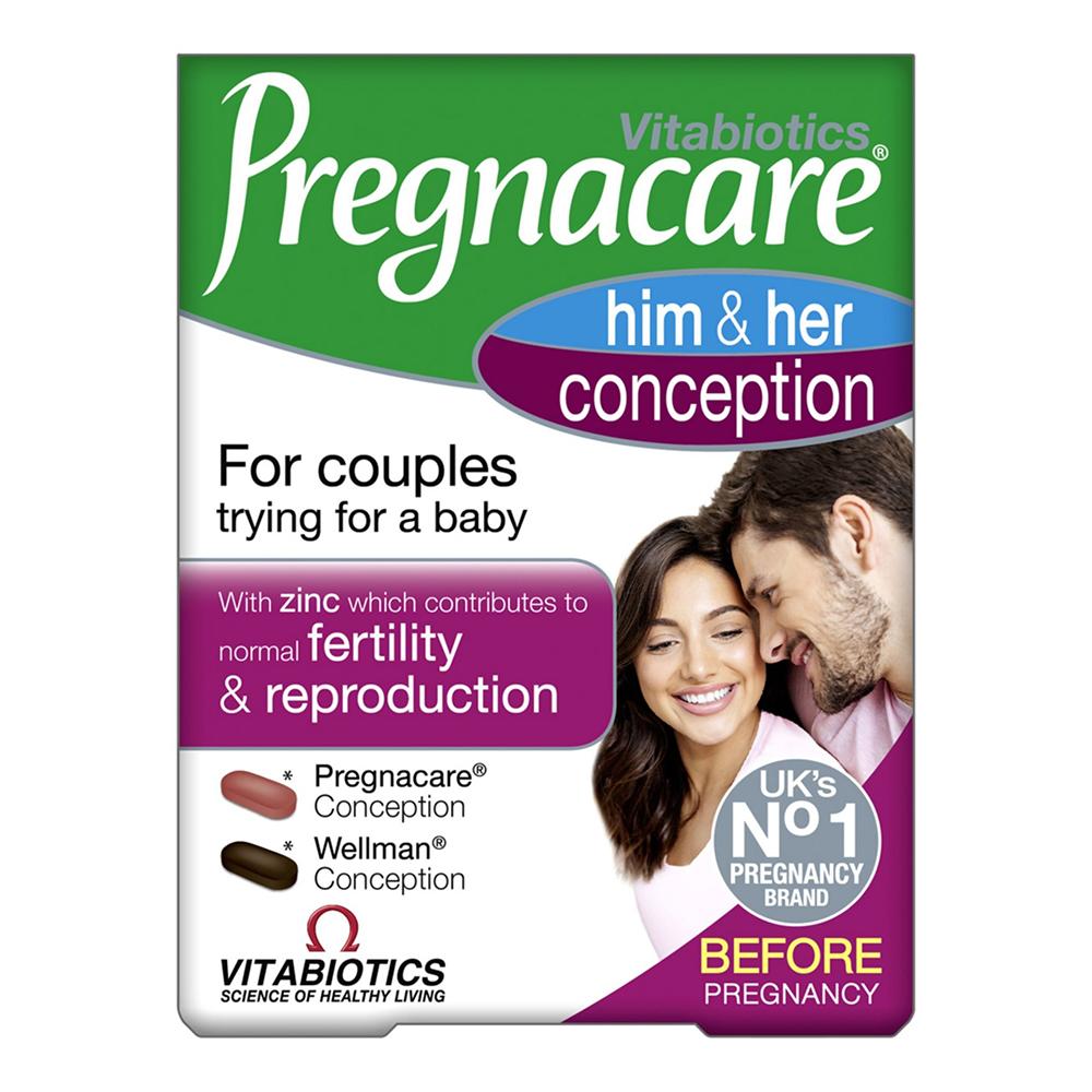 Vitabiotics Pregancare Him & Her Conception
