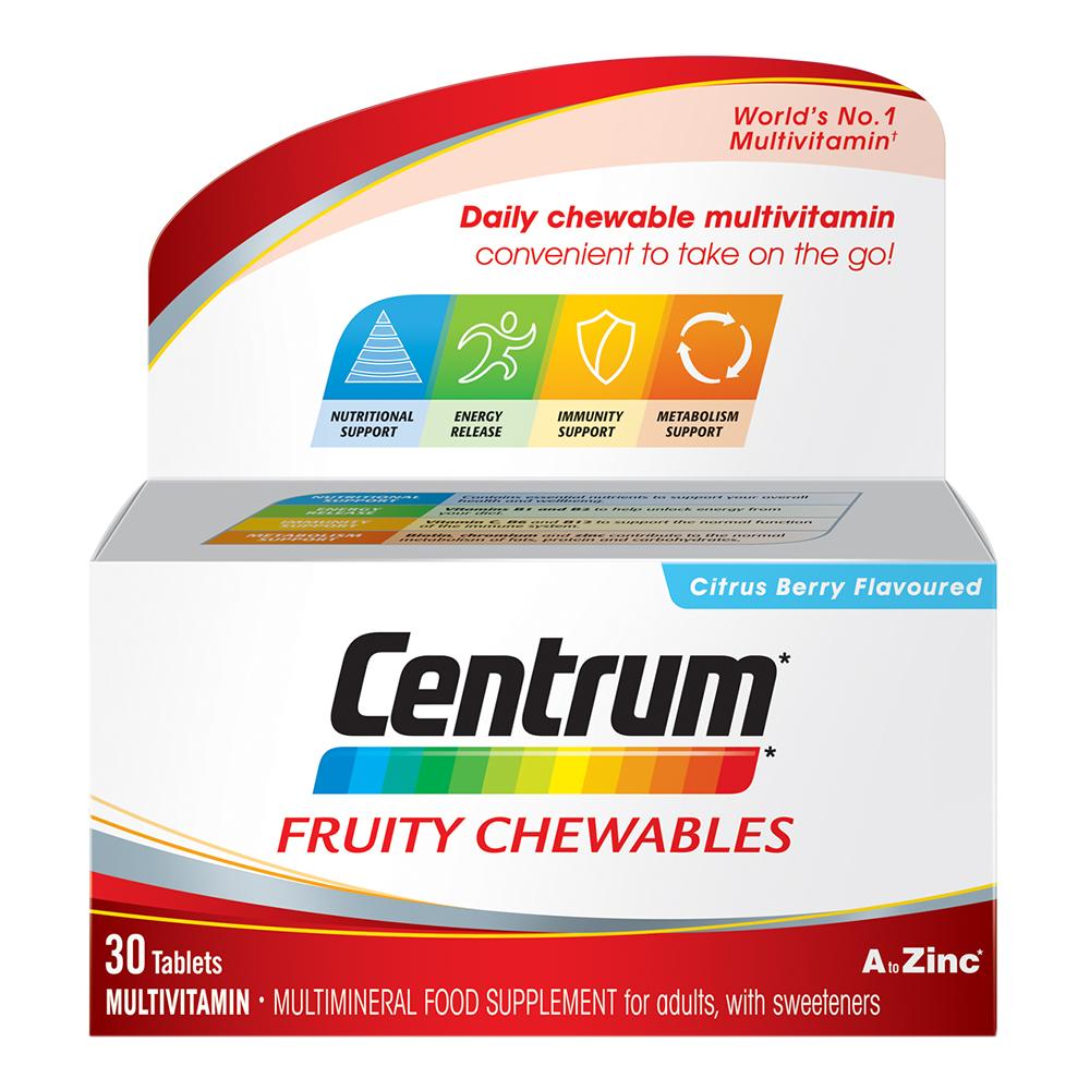 Centrum Fruity Chewable Multivitamin
