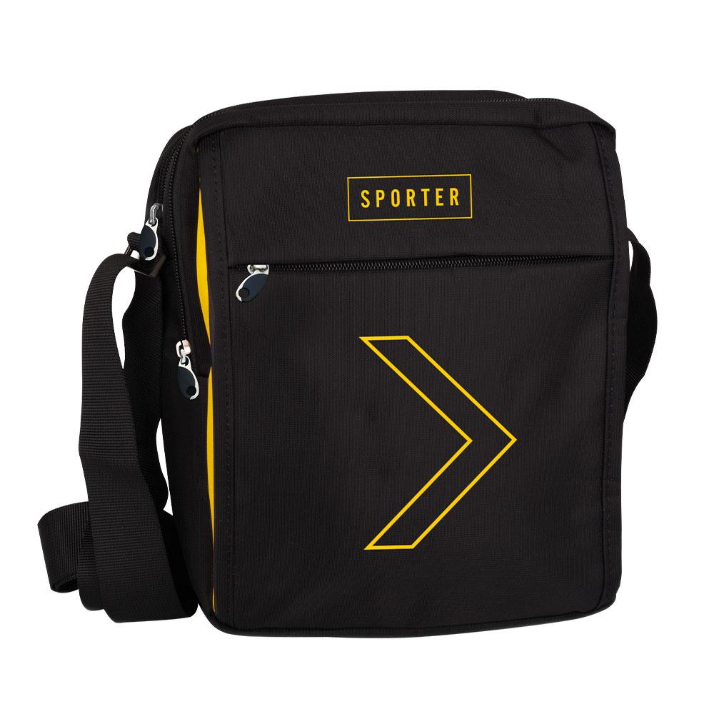 Sporter - Side Bag  - Black/Yellow