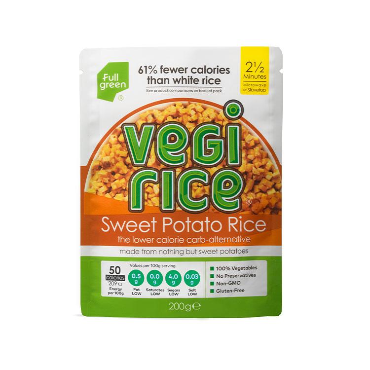 Full Green - Vegi Rice - Riced Sweet Potato