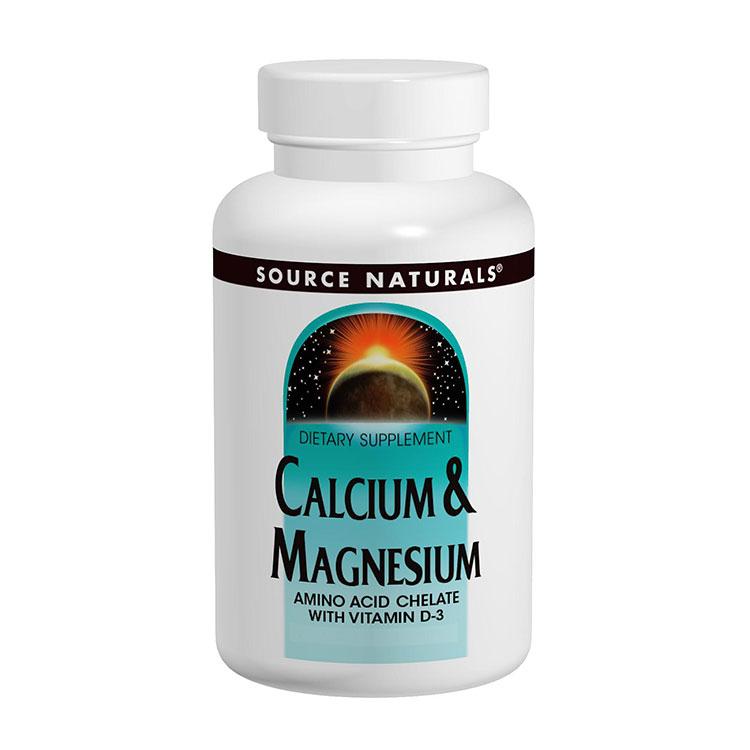 Source Naturals Calcium & Magnesium 200mg and 100mg