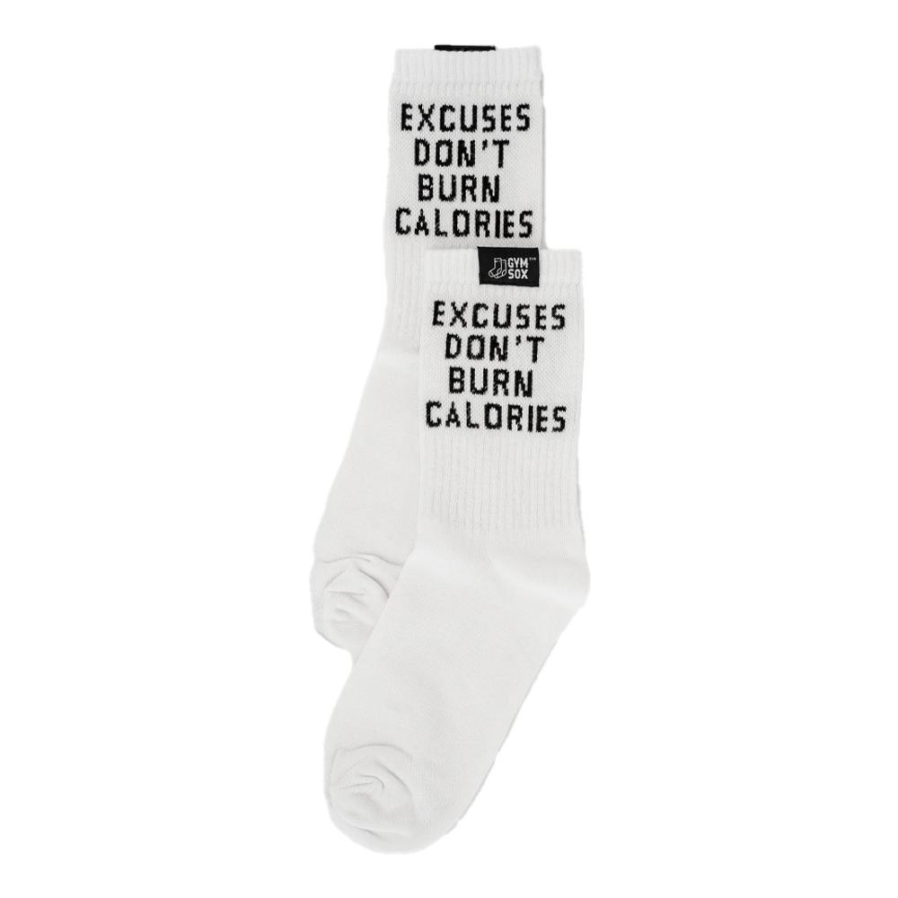 جيم سوكس - جرابات بكتابة Excuses Do Not Burn Calories
