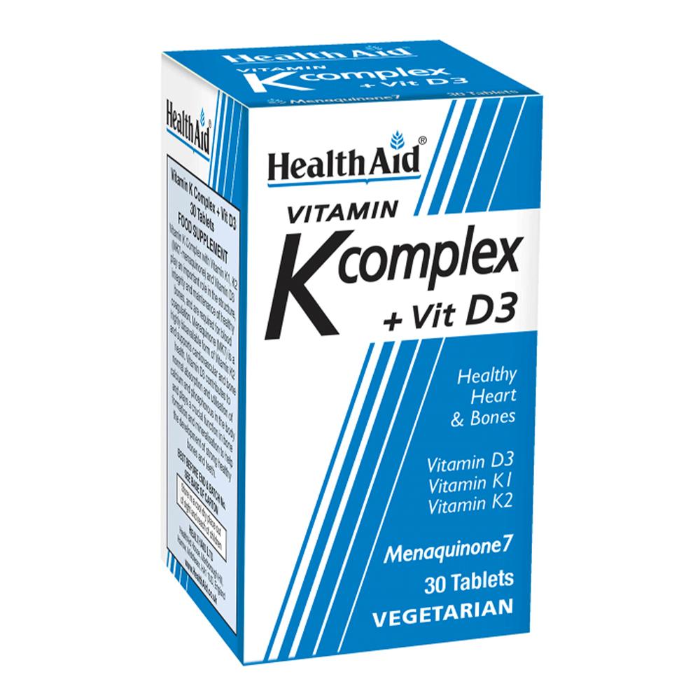 Health Aid - Vitamin K Complex + Vit. D3
