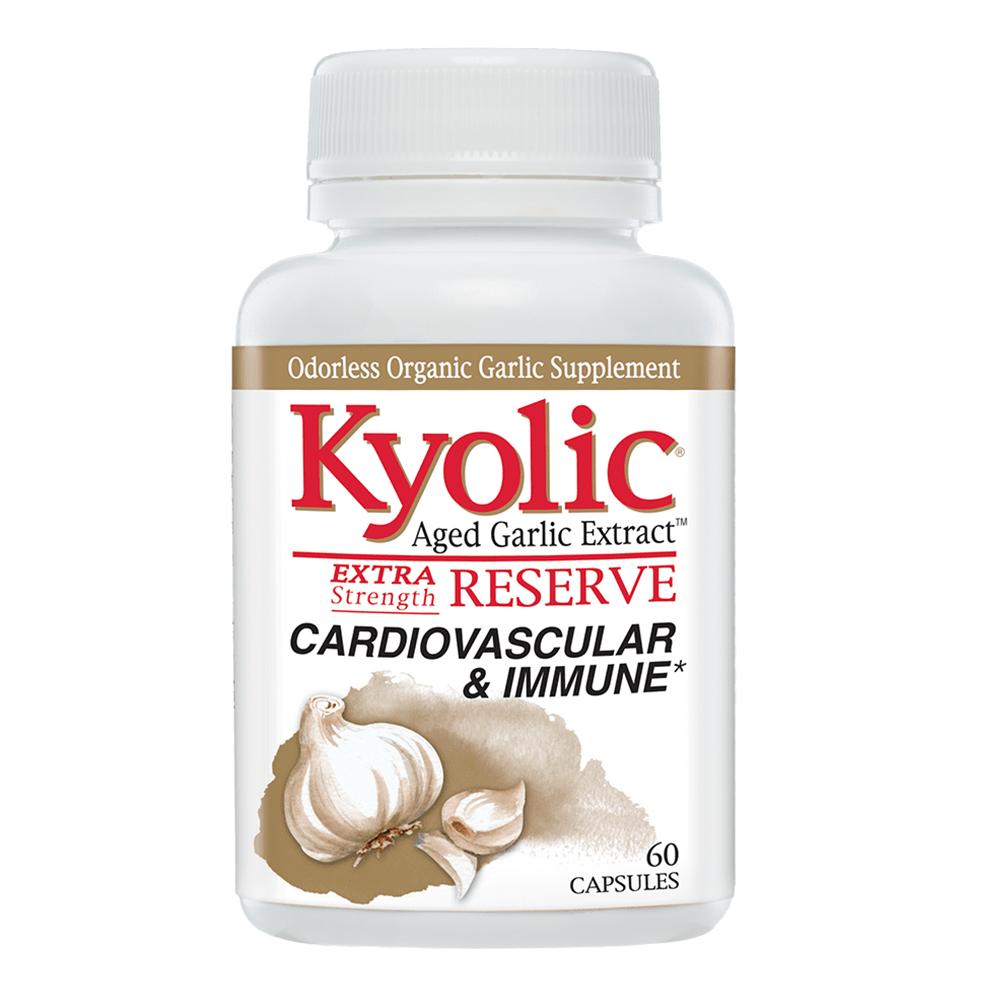 Kyolic - Aged Garlic Extract - Extra Strength Reserve Cardiovascular & Immune
