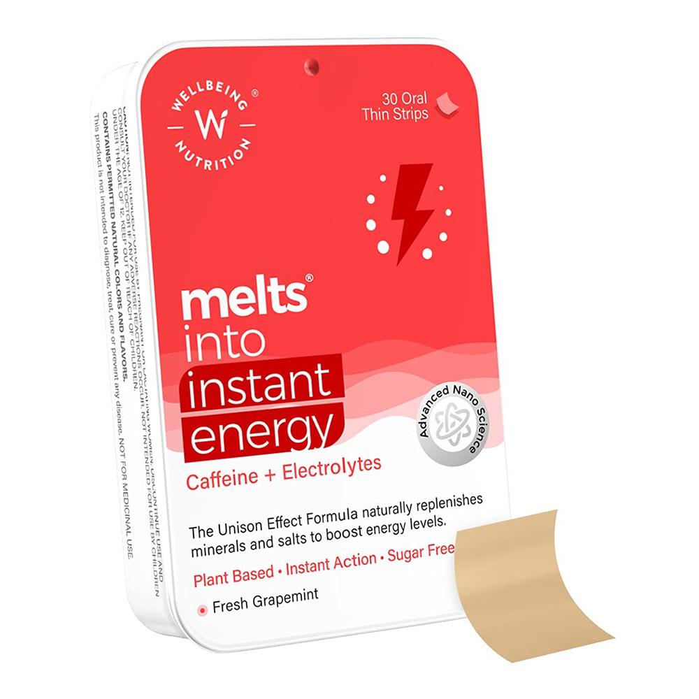 Wellbeing Nutrition - Melts Instant Energy with Green Tea Caffeine