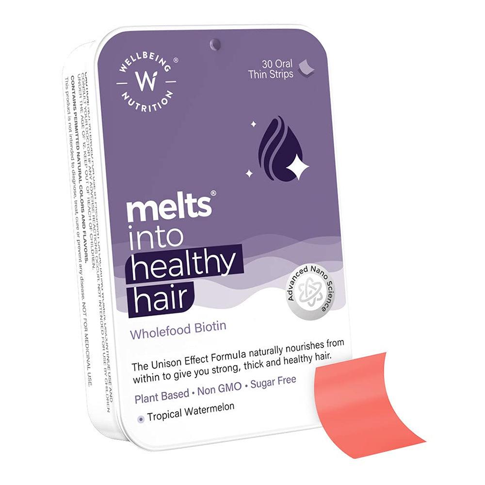 Wellbeing Nutrition - Melts Healthy Hair for Hair & Scalp Nourishment