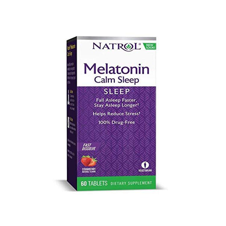 Natrol Melatonin Calm Sleep Fast Dissolve 6mg