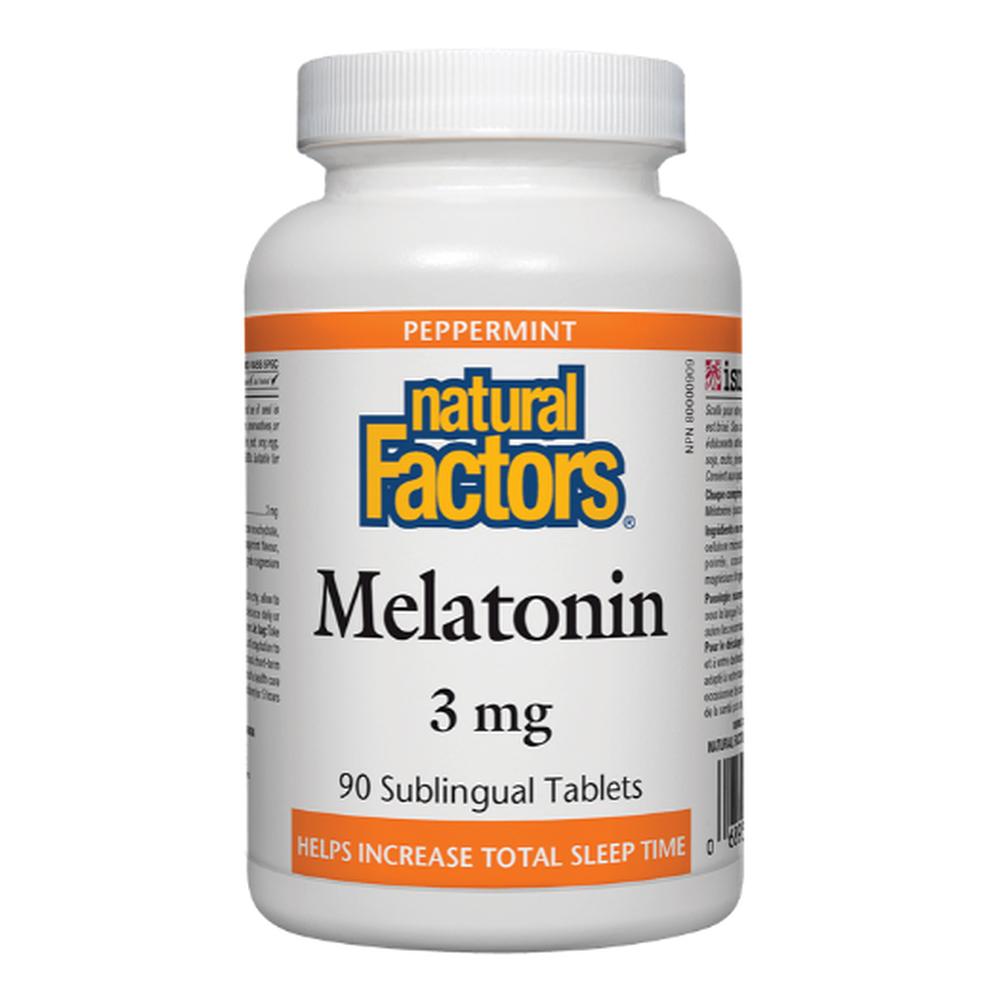 Natural Factors - Melatonin 3mg