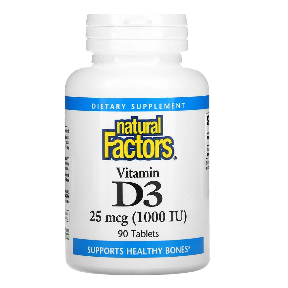Natural Factors Vitamin D3 1,000 IU