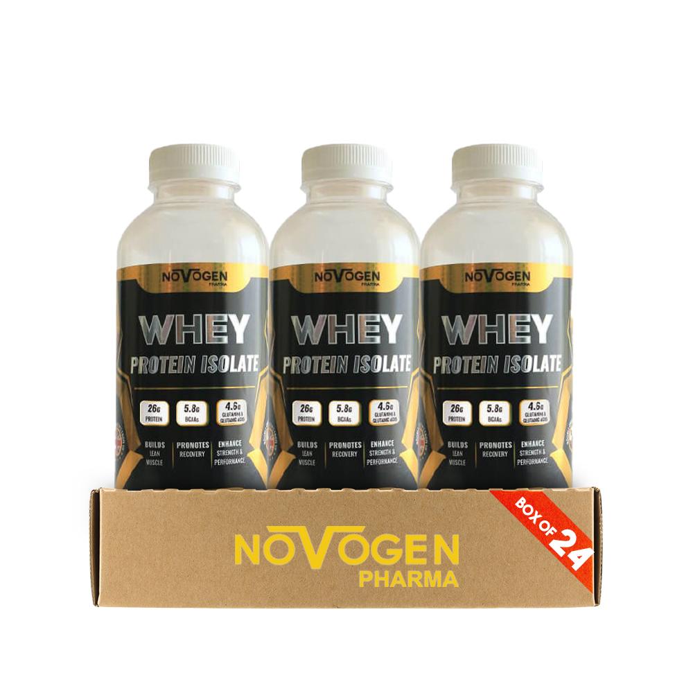 Novogen Pharma - Whey Protein Isolate Bottles
