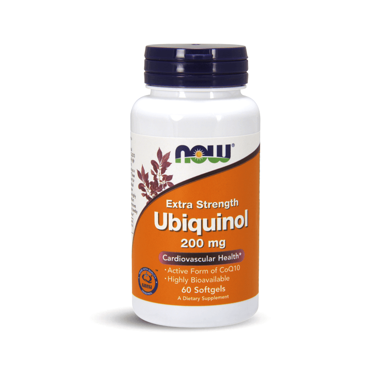 Now Extra Strength Ubiquinol 200 mg