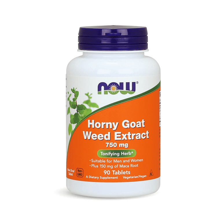 Now Horny Goat Weed Extract 750 mg Image