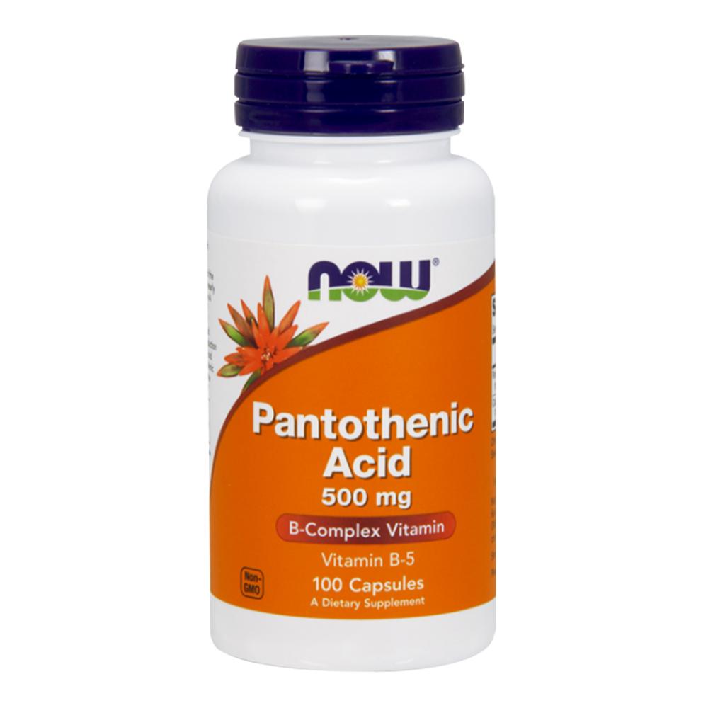 Now Pantothenic Acid 500 mg
