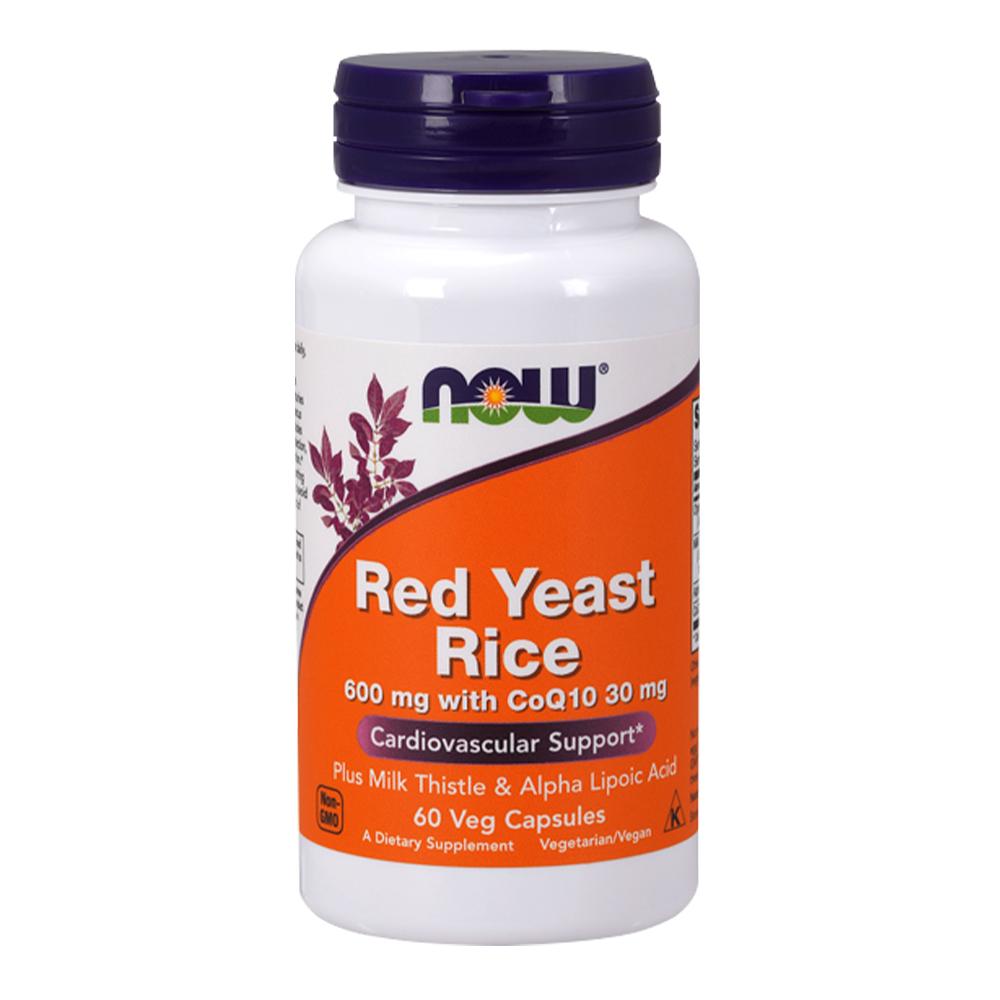 Now Red Yeast Rice 600 mg with CoQ10 30 mg