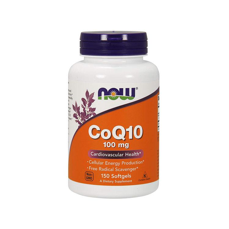 NOW CoQ10 100 mg Softgels