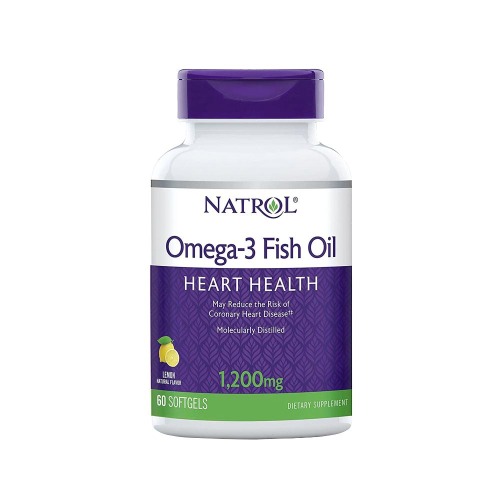 Natrol - Omega-3 Fish Oil - Heart Health - 1,200mg