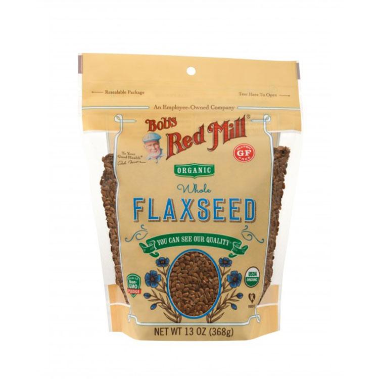 Bobs Red Mill Gluten Free Organic Brown Flaxseeds