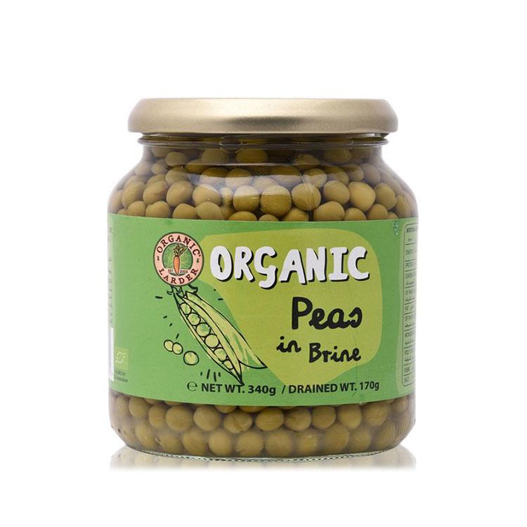 Organic Larder Peas in Brine