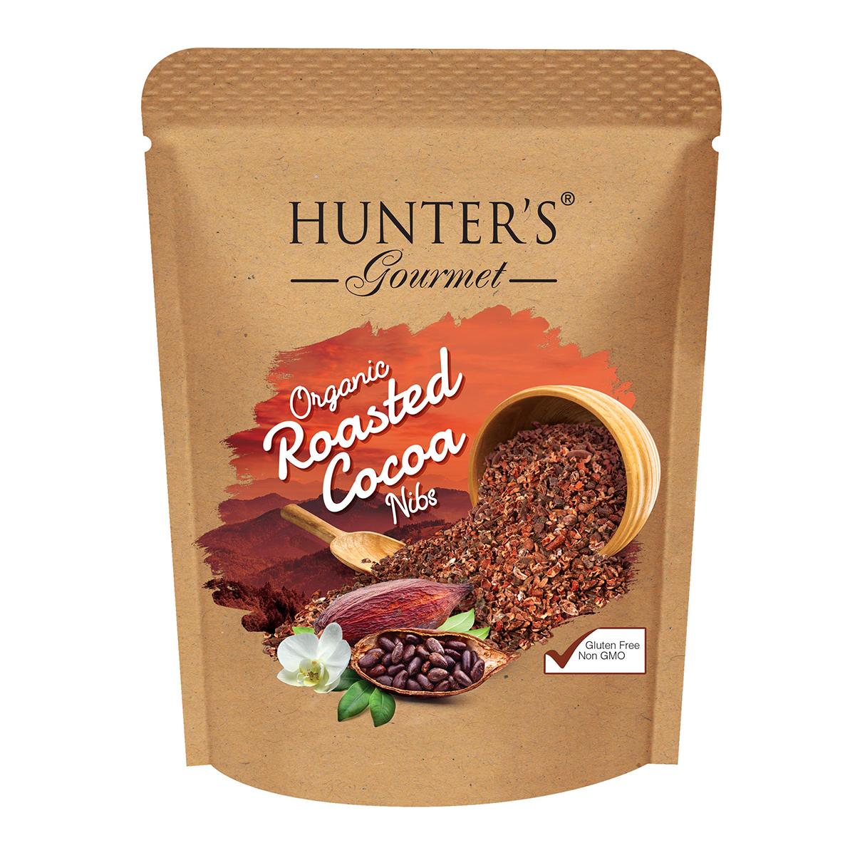 Hunter’s Gourmet Organic Roasted Cocoa Nibs