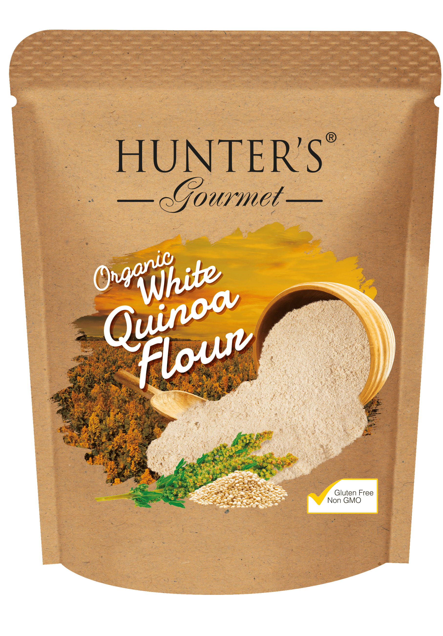 Hunter's Gourmet Organic White Quinoa Flour