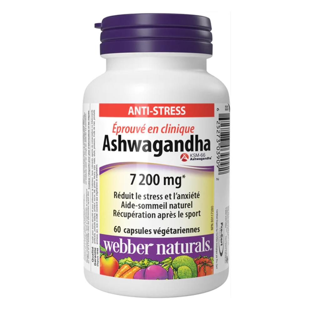 Webber Naturals - Ashwagandha 7200 mg
