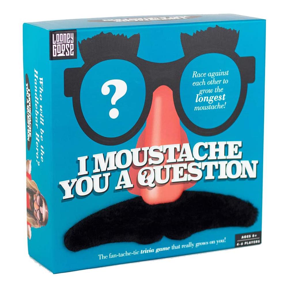 Professor Puzzle I Moustache You a Question 